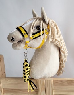 Uwiąz dla Hobby Horse ze sznurka - czarno-żółty Super Hobby Horse