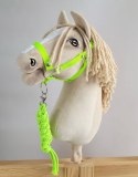 Uwiąz dla Hobby Horse ze sznurka - neon green Super Hobby Horse