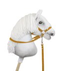 Wodze dla konia Hobby Horse - musztardowe Super Hobby Horse