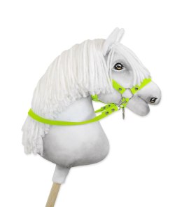 Wodze dla konia Hobby Horse - neon green Super Hobby Horse