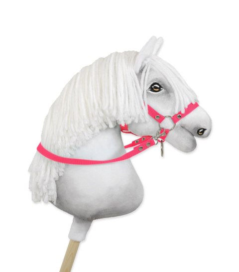 Wodze dla konia Hobby Horse - neon pink Super Hobby Horse