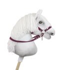 Wodze dla konia Hobby Horse - śliwkowe Super Hobby Horse