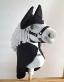 Zestaw dla Hobby Horse A3: derka + nauszniki - czarny Super Hobby Horse