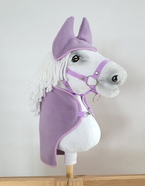 Zestaw dla Hobby Horse A3: derka + nauszniki - fioletowy Super Hobby Horse