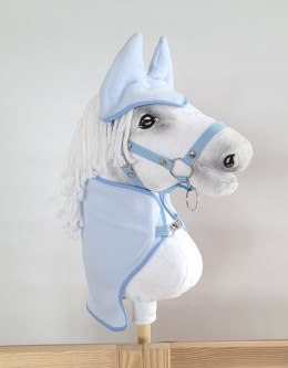 Zestaw dla Hobby Horse A3: derka + nauszniki - jasny niebieski Super Hobby Horse