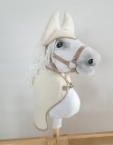 Zestaw dla Hobby Horse A3: derka + nauszniki - kremowy Super Hobby Horse