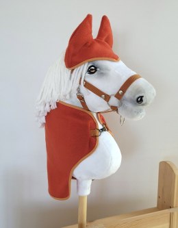 Zestaw dla Hobby Horse A3: derka + nauszniki - rudy Super Hobby Horse