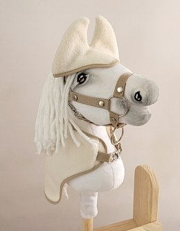 Zestaw dla Hobby Horse A4: derka + nauszniki - kremowy Super Hobby Horse