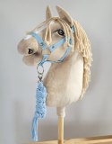 Uwiąz dla Hobby Horse ze sznurka - błękitny Super Hobby Horse