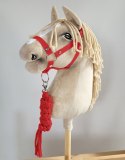 Uwiąz dla Hobby Horse ze sznurka - czerwony Super Hobby Horse