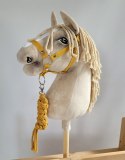 Uwiąz dla Hobby Horse ze sznurka - musztardowy Super Hobby Horse