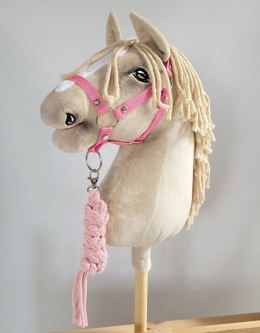 Uwiąz dla Hobby Horse ze sznurka - różowy Super Hobby Horse