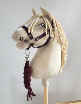 Uwiąz dla Hobby Horse ze sznurka - śliwkowy Super Hobby Horse