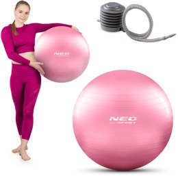 Piłka do ćwiczeń 55 cm NS-950 różowa Neo-Sport