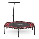 Trampolina fitness z uchwytem 127 cm Neo-Sport - sześciokątna czerwona Neo-Sport