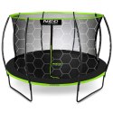 Trampolina ogrodowa profilowana 12ft/374cm z siatką wewnętrzną Neo-Sport Neo-Sport