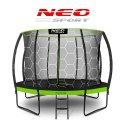 Trampolina ogrodowa profilowana 12ft/374cm z siatką wewnętrzną Neo-Sport Neo-Sport