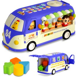 Zabawka edukacyjna Autobus RK-741 Ricokids niebieski Ricokids