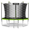 Trampolina ogrodowa 10ft/312cm z siatką wewnętrzną i drabinką Neo-Sport Neo-Sport