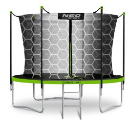 Trampolina ogrodowa 8ft/252cm z siatką wewnętrzną i drabinką Neo-Sport Neo-Sport