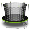 Trampolina ogrodowa 8ft/252cm z siatką wewnętrzną i drabinką Neo-Sport Neo-Sport