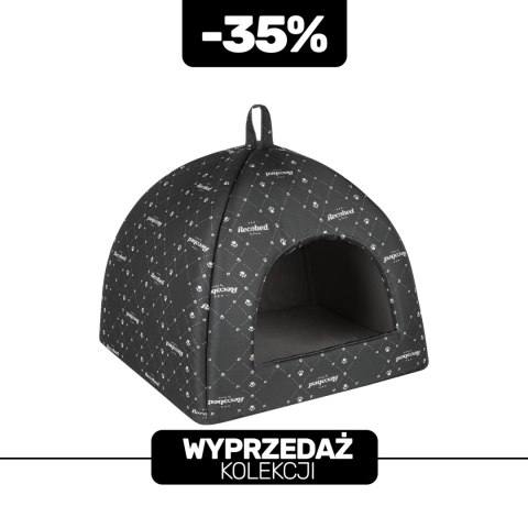 Budka Fusion czarna WYPRZEDAŻ -35% Recobed