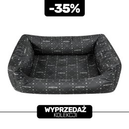 Kanapa Fusion czarna WYPRZEDAŻ -35% Recobed