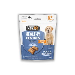 VetiQ Healthy Centres Przysmaki bezzbożowe kaczka i jagoda 70g Vetiq by Mark&Chappell