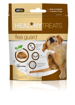 Vetiq Przysmaki dla psów i szczeniąt zapobiegające inwazji pcheł Healthy Treats Flea Guard For Dogs & Puppies 70g Vetiq by Mark&Chappell