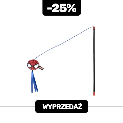 Wędka dla kota Spiderman - WYPRZEDAŻ -25% For fan pets