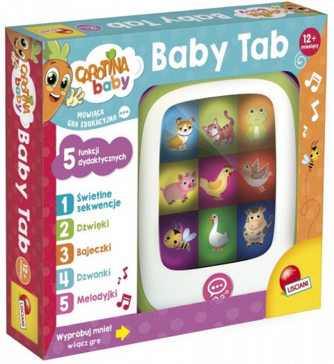 Carotina Elektroniczny Baby Tab Lisciani