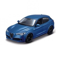 Model metalowy Alfa Romeo Stelvio Niebieski 1/24 Bburago