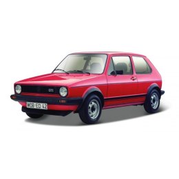 Model metalowy Volkswagen Golf Mk1 GTI 1979 Czerwony 1/24 Bburago