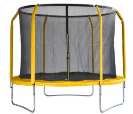 Trampolina ogrodowa 10FT Żółta Tesoro