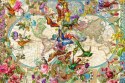 Puzzle 3000 elementów Flora i Fauna. Mapa Świata Ravensburger Polska