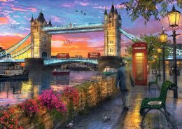 Puzzle 1000 elementów Zachód słońca nad Tower Bridge Ravensburger Polska