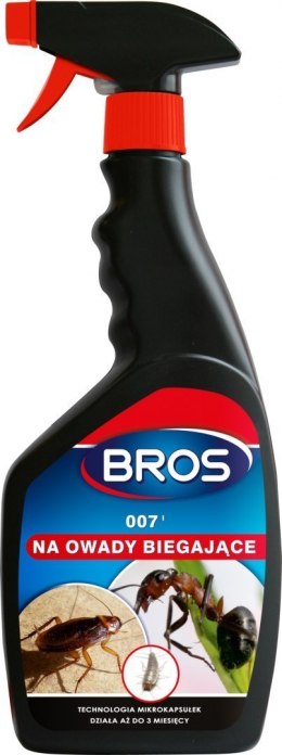 007 na Owady Biegające Prusaki, Mrówki, Rybiki 500ml BROS (R) BROS