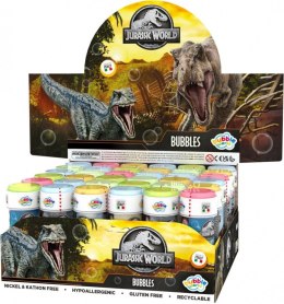 Bańki 60 ml - Jurassic World display 36 sztuk Brimarex