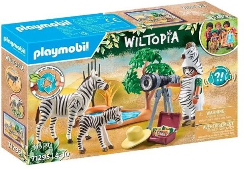 Zestaw z figurkami Wiltopia 71295 Wycieczka z fotografką zwierząt Playmobil